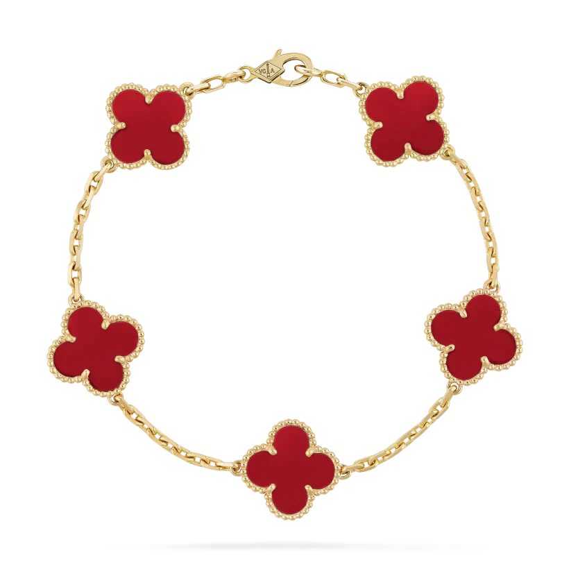 ML - Clover Bracelet Red