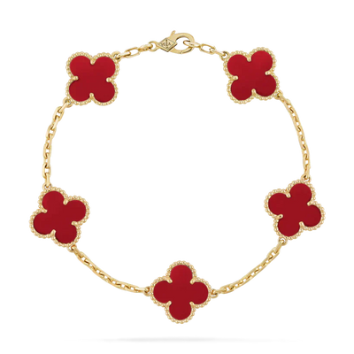 ML - Clover Bracelet Red