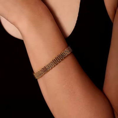 ML - Golden Link Bracelet