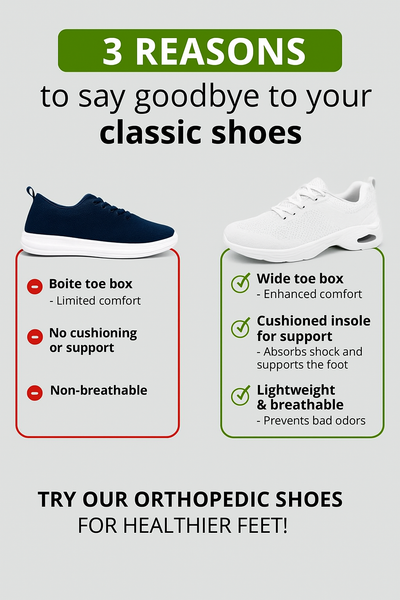 ErgoFit Shoe -  Optimal support, Total comfort