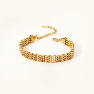 ML - Golden Link Bracelet