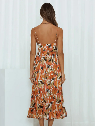 ML - Colourful Midi Dress