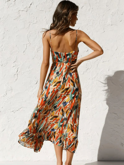 ML - Colourful Midi Dress