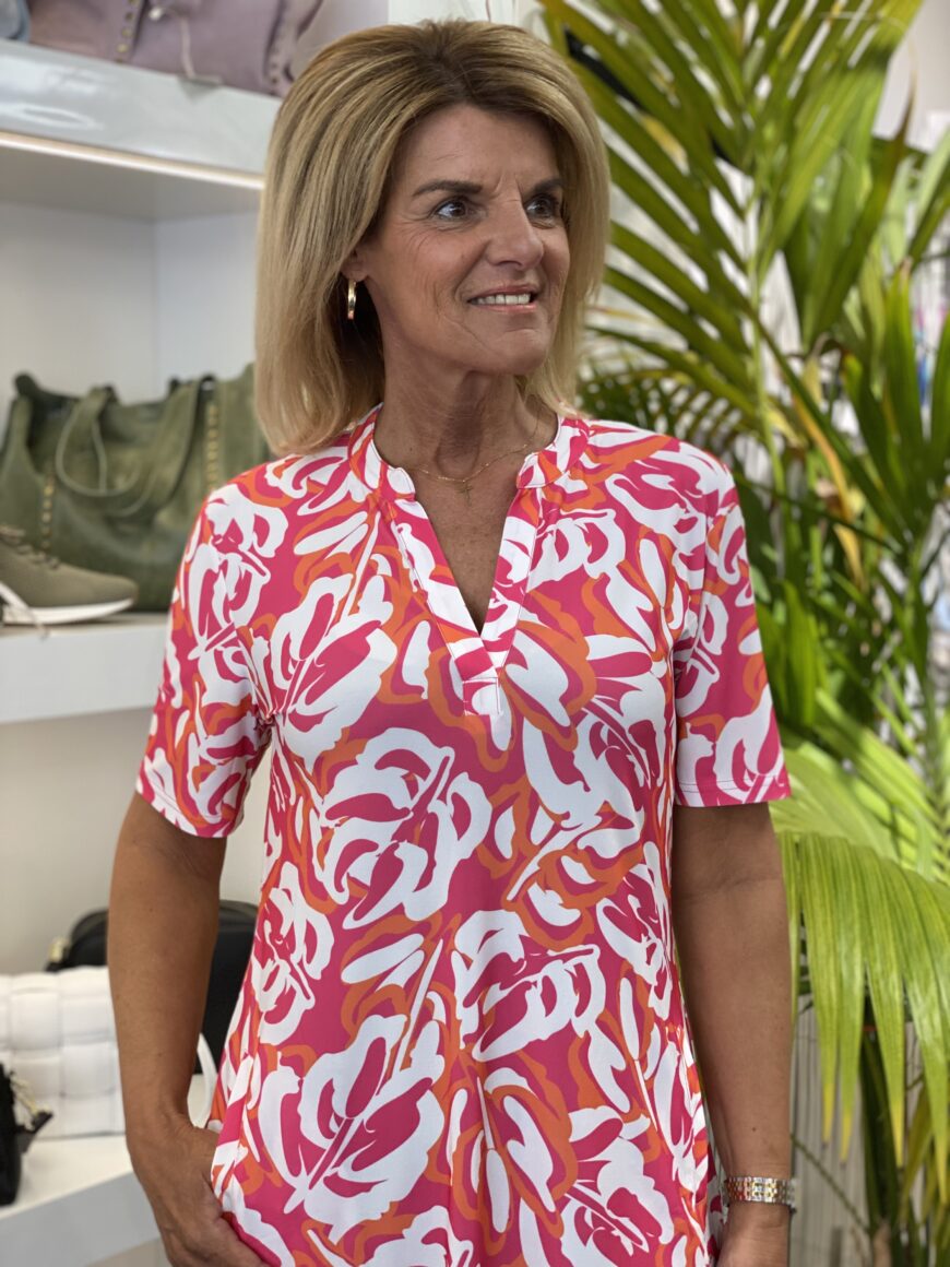 ML - Stylish V-neck Dress