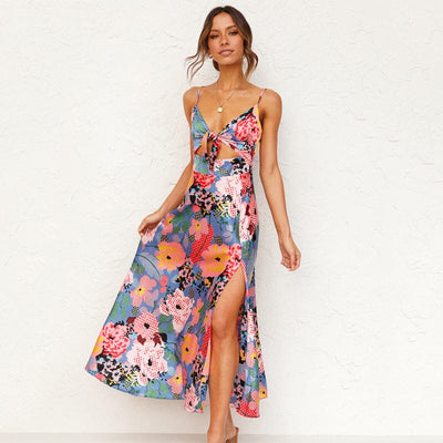 ML - Floral Women's Dress