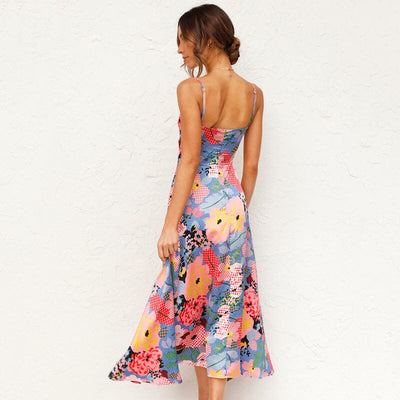 ML - Floral Women's Dress